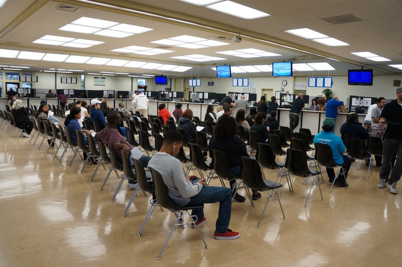 Illustration for article titled The Most Retro-Futuristic DMV in America